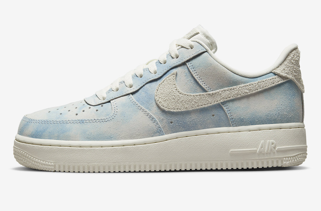 Nike Air Force 1 Low Clouds University Blue Sail FD0883-400 Release Date 