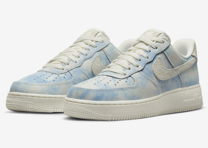 Nike Air Force 1 Low Clouds University Blue Sail FD0883-400 Release Date