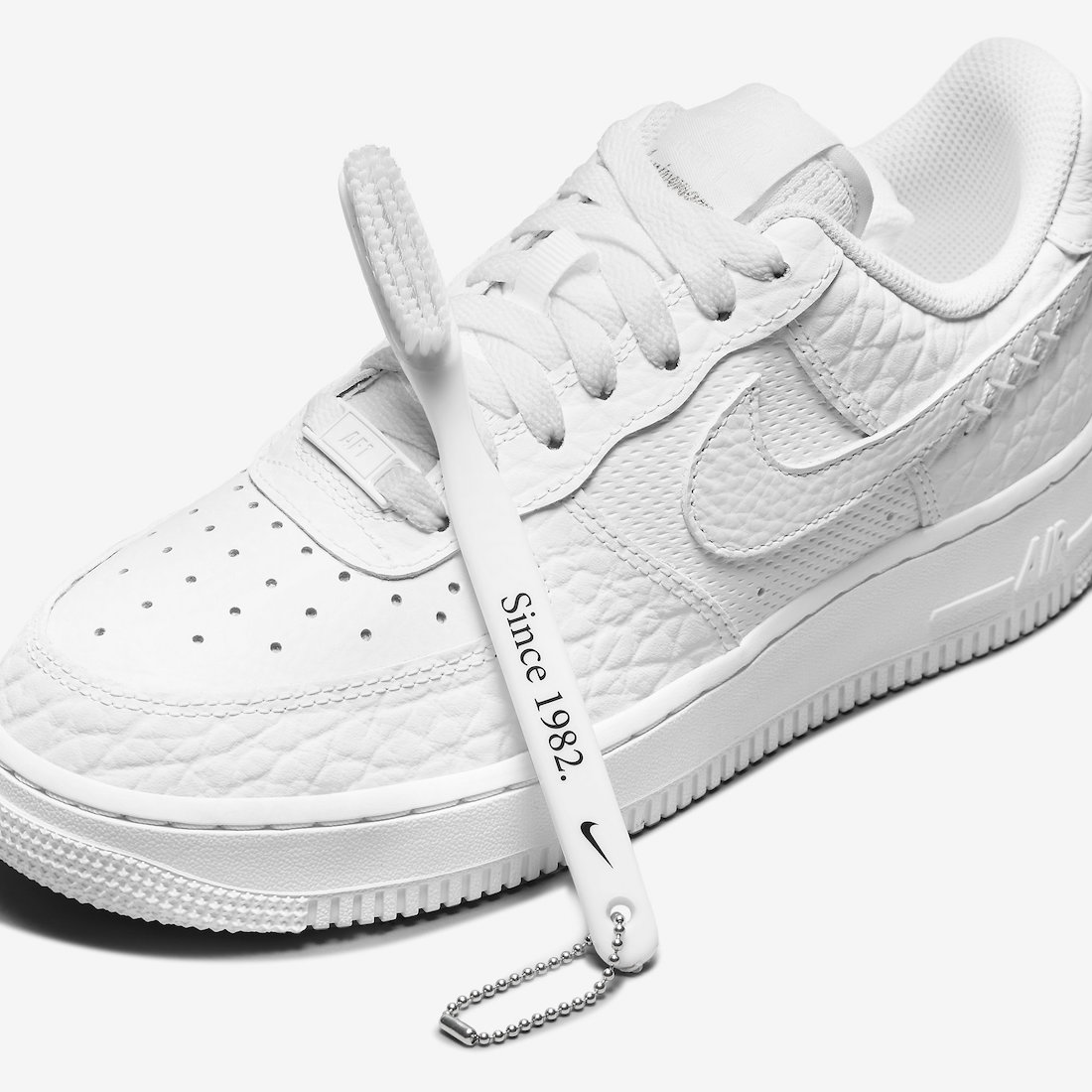 Nike Air Force 1 Low Color of the Month DZ4711-100 Release Date Toothbrush
