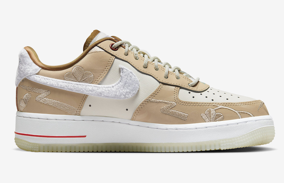 Nike Air Force 1 Low Leap High Year of the Rabbit FD4341-101 Release Date Medial