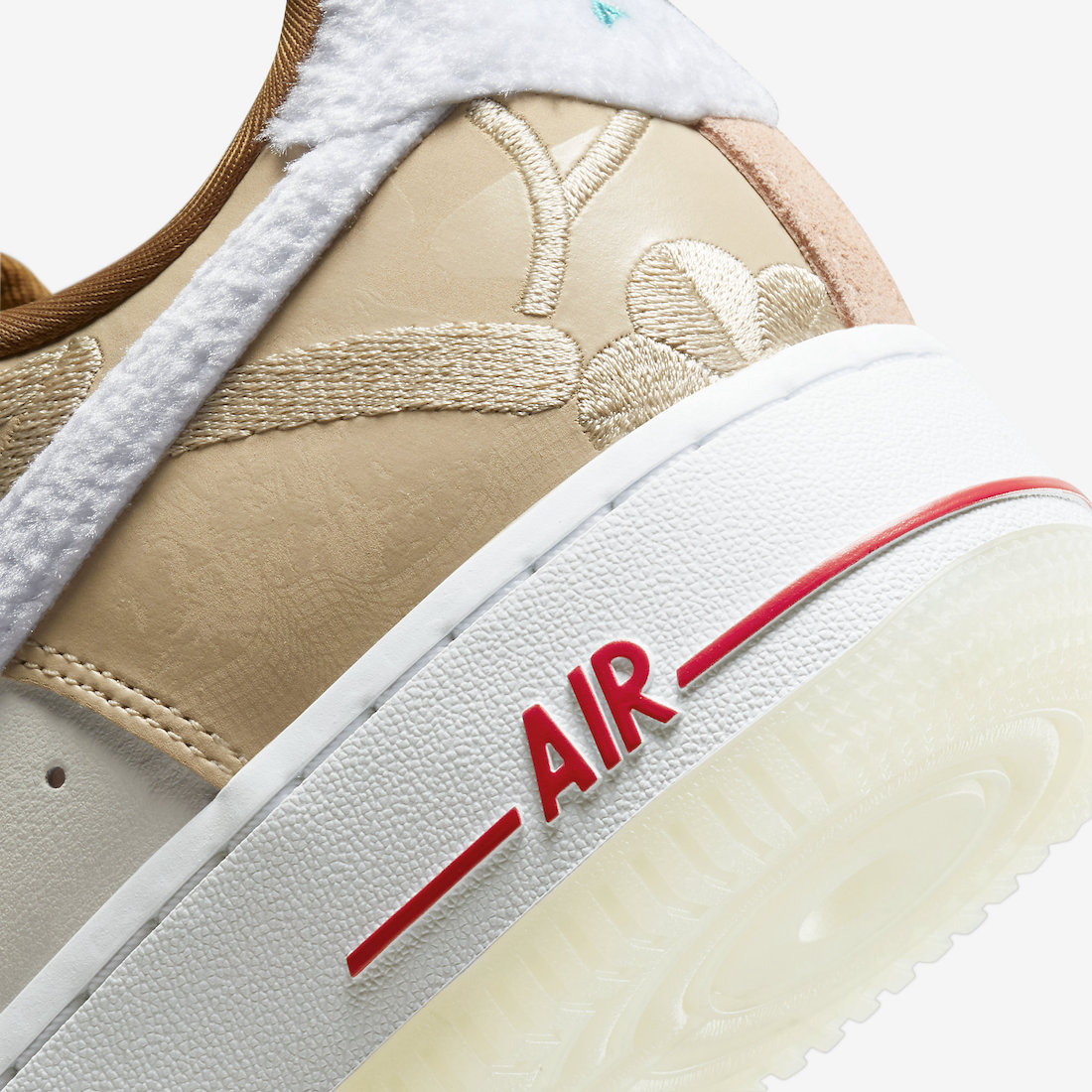 Nike Air Force 1 Low Leap High Year of the Rabbit FD4341-101 Release Date Rear