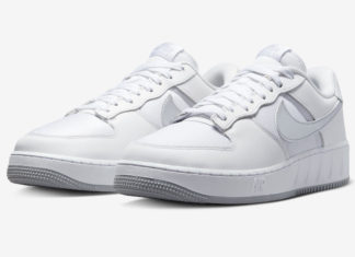 Nike Air Force 1 Low Utility White Silver Pure Platinum Wolf Grey FD0937-100 Release Date Front