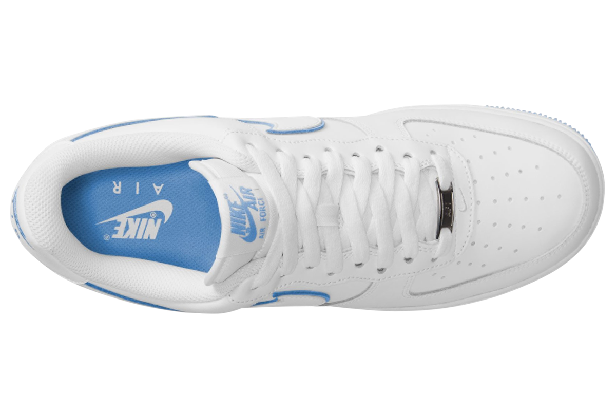 Nike Air Force 1 Low White University Blue DV0788-101 Release Date Top