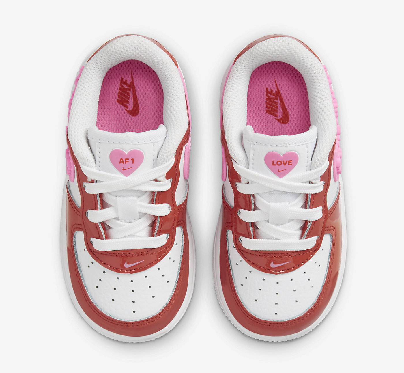 Nike Air Force 1 Valentines Day 2023 Toddler FD1033 600 Release Date 3