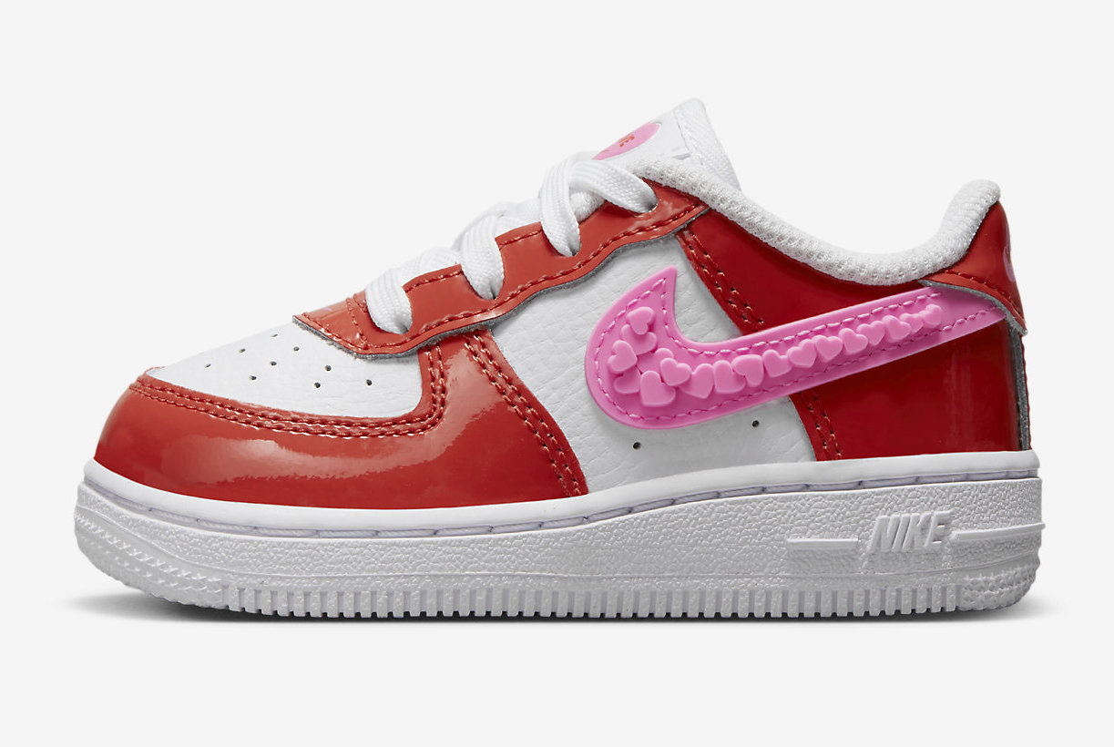 Nike Air Force 1 Valentines Day 2023 Toddler FD1033 600 Release Date