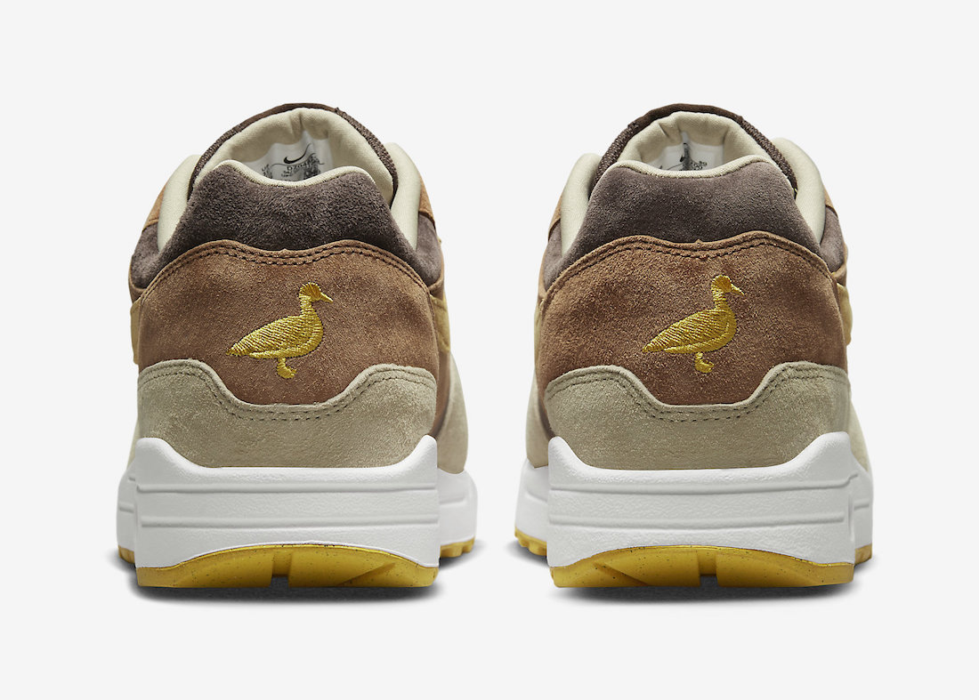 Nike Air Max 1 Ugly Duckling Pecan DZ0482-200 Release Date Heel
