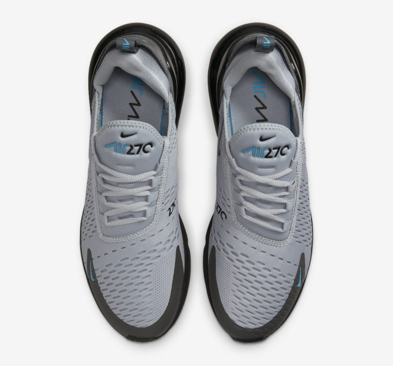 nike 270 grey and blue