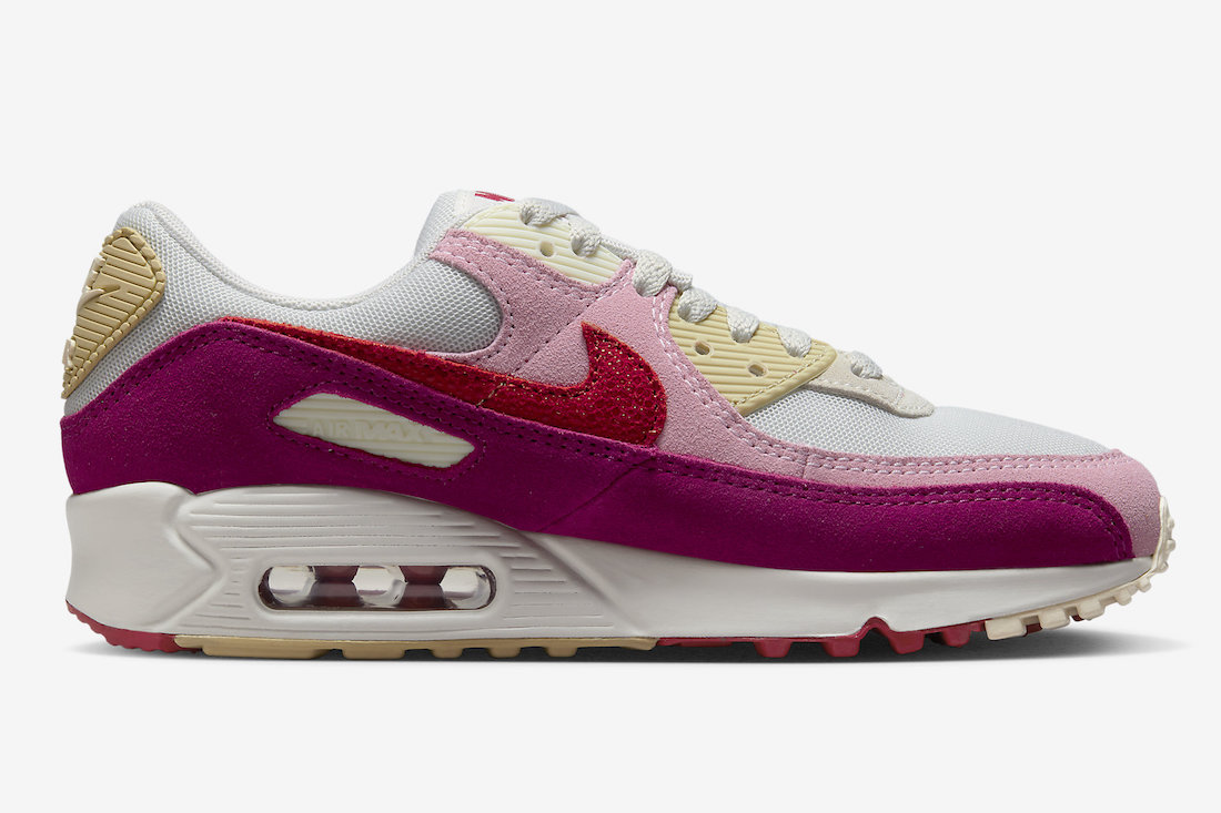 Nike Air Max 90 Valentines Day FB8477-001 Release Date Medial