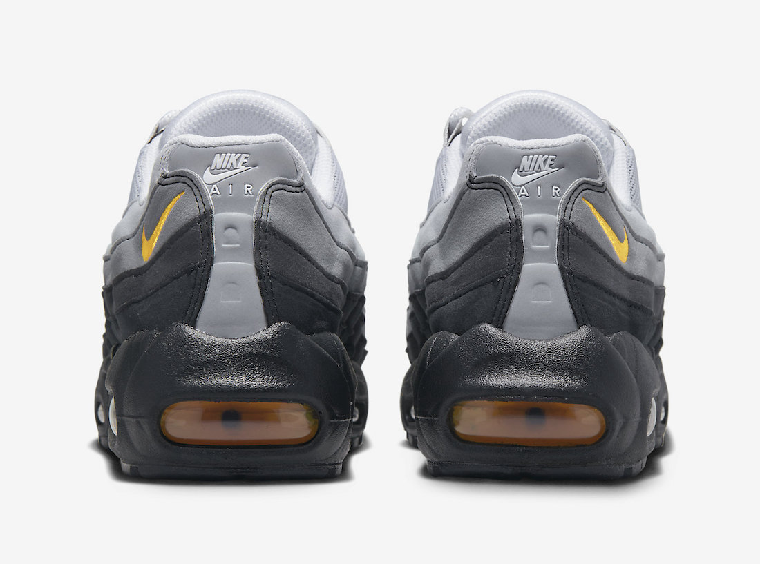 Nike Air Max 95 GS Black Grey Laser Orange FD9775-001 Release Date