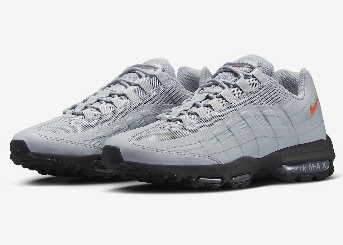 Clothes take particle Nike Air Max 95 Ultra Grey Orange FD0662-001 Release Date | SBD