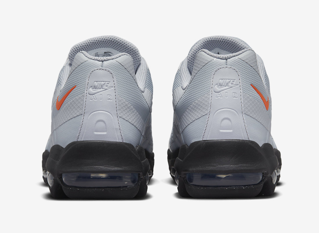 Nike Air Max 95 Ultra Grey Orange FD0662-001 Release Date Heels