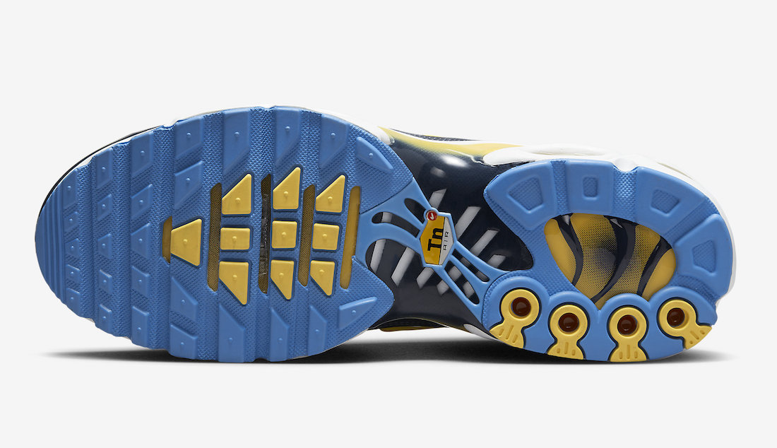 Nike Air Max Plus Blue Yellow FD9871-400 Release Date Outsole