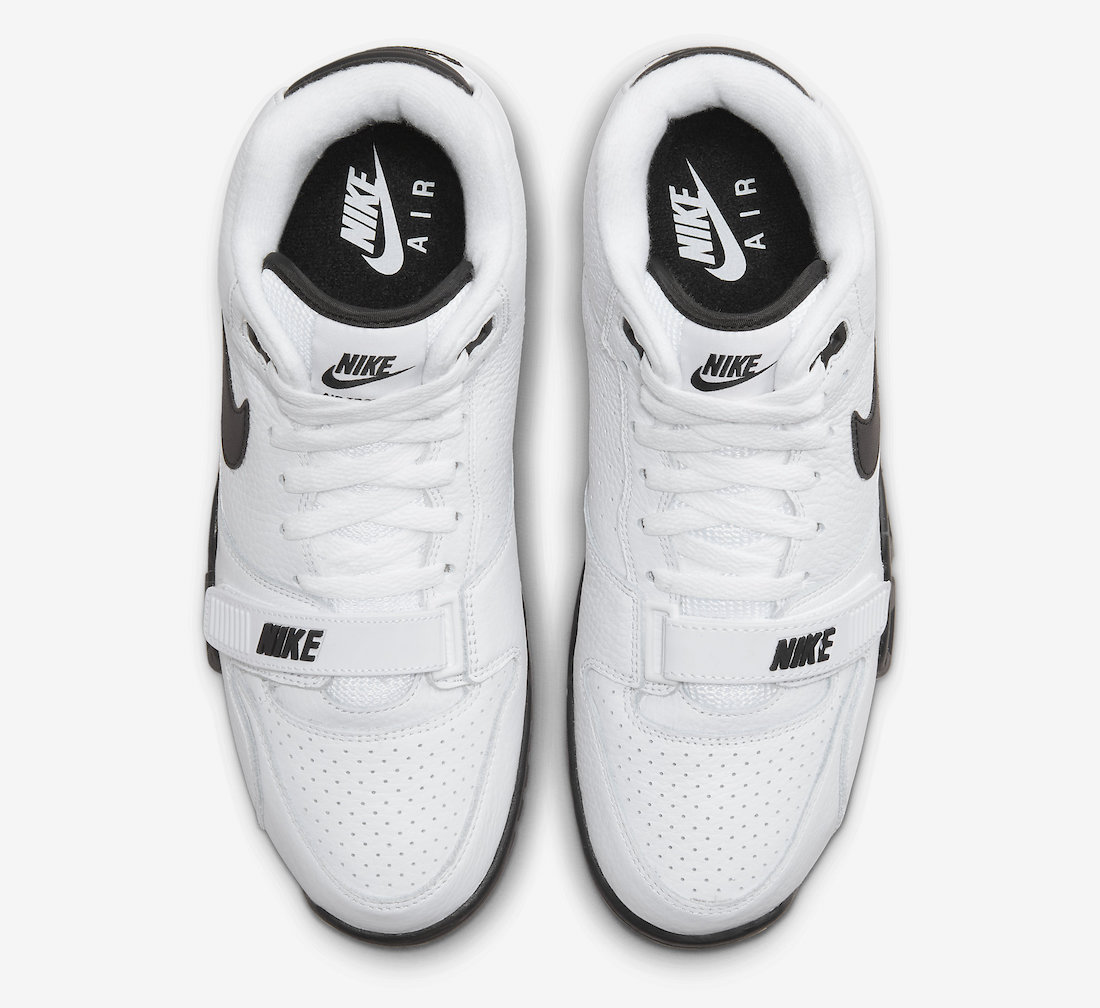 Nike Air Trainer 1 White Black FB8066-100 Release Date Top