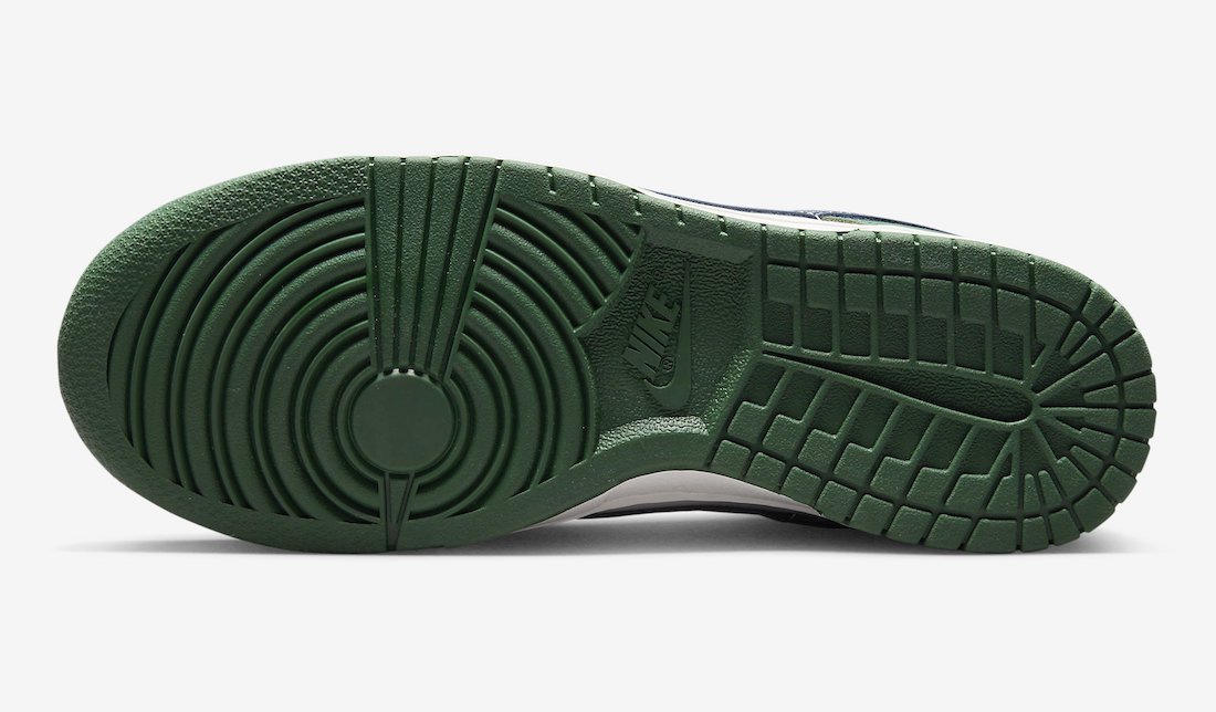 Nike Dunk Low Gorge Green DD1503-300 Release Date Outsole