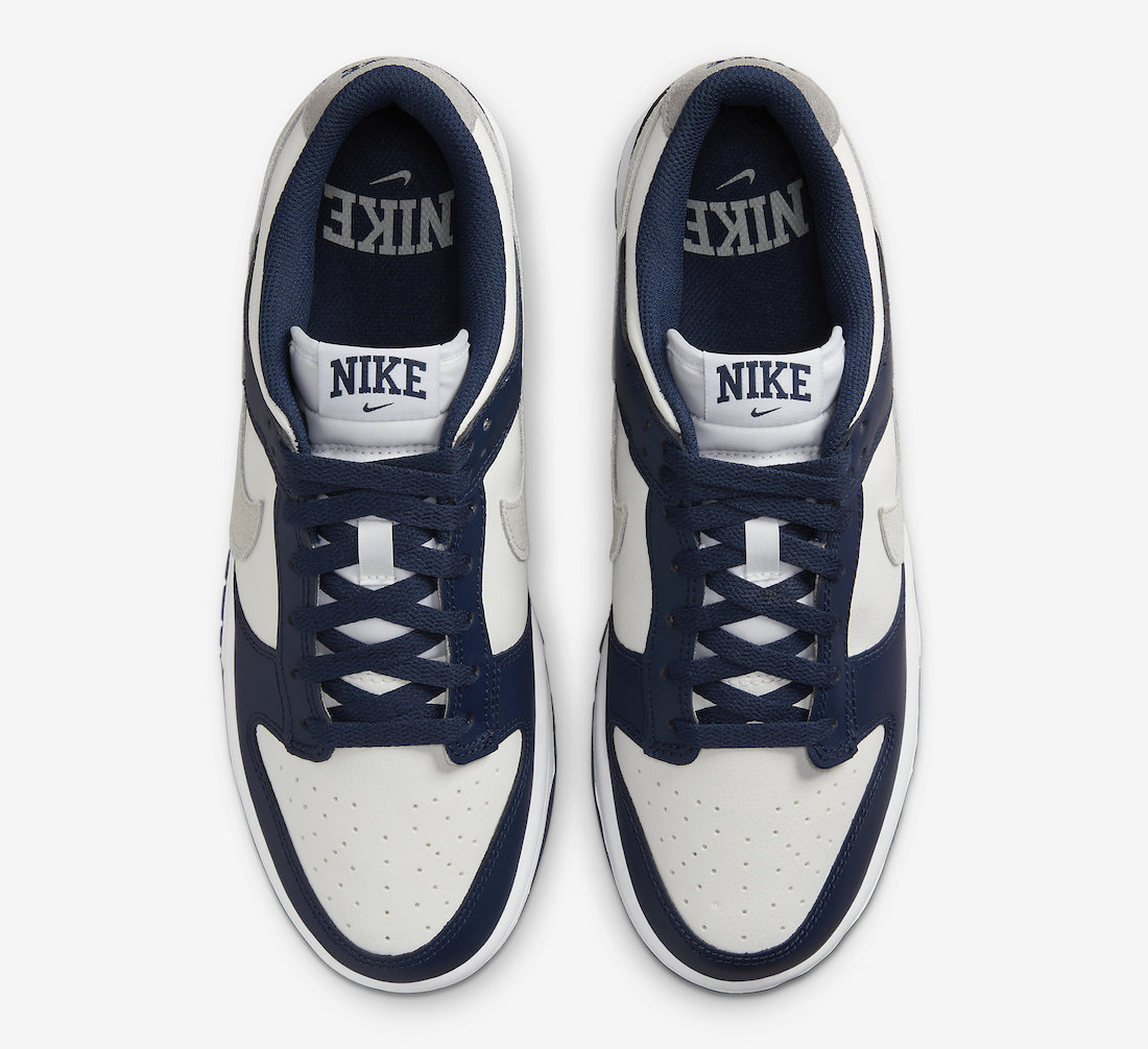 Nike Dunk Low Midnight Navy FD9749-400 Release Date Top