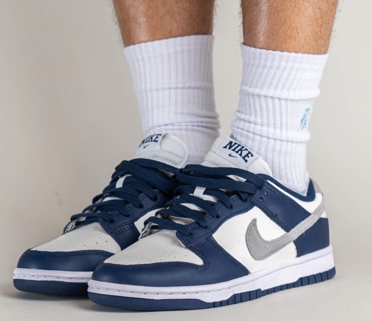 Nike Dunk Low Midnight Navy FD9749-400 Release Date On-Foot