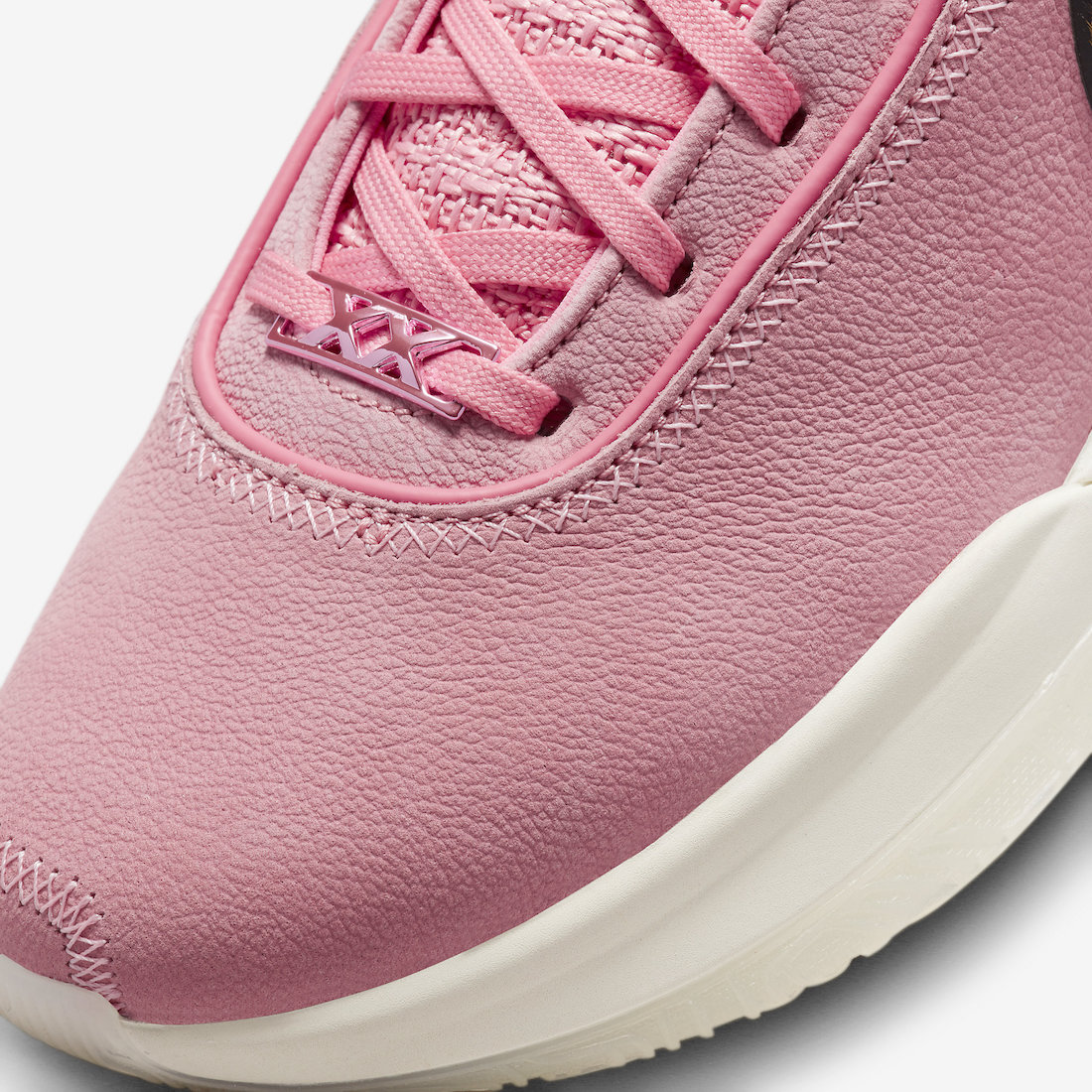 Nike LeBron 20 Pink DQ3828-900 Release Date Toe