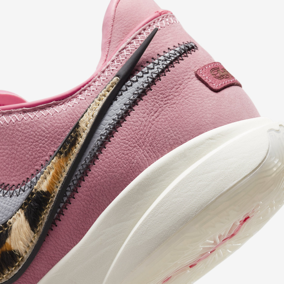 Nike LeBron 20 Pink DQ3828-900 Release Date Swoosh
