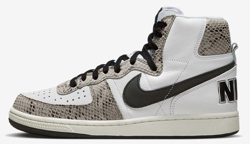 Nike Terminator High Cocoa Snake official release dates 2022