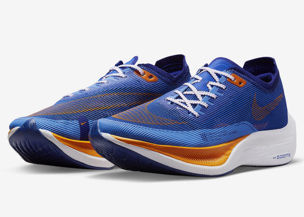 Nike ZoomX VaporFly NEXT% 2 Blue Orange FD0713-400 Release Date ...