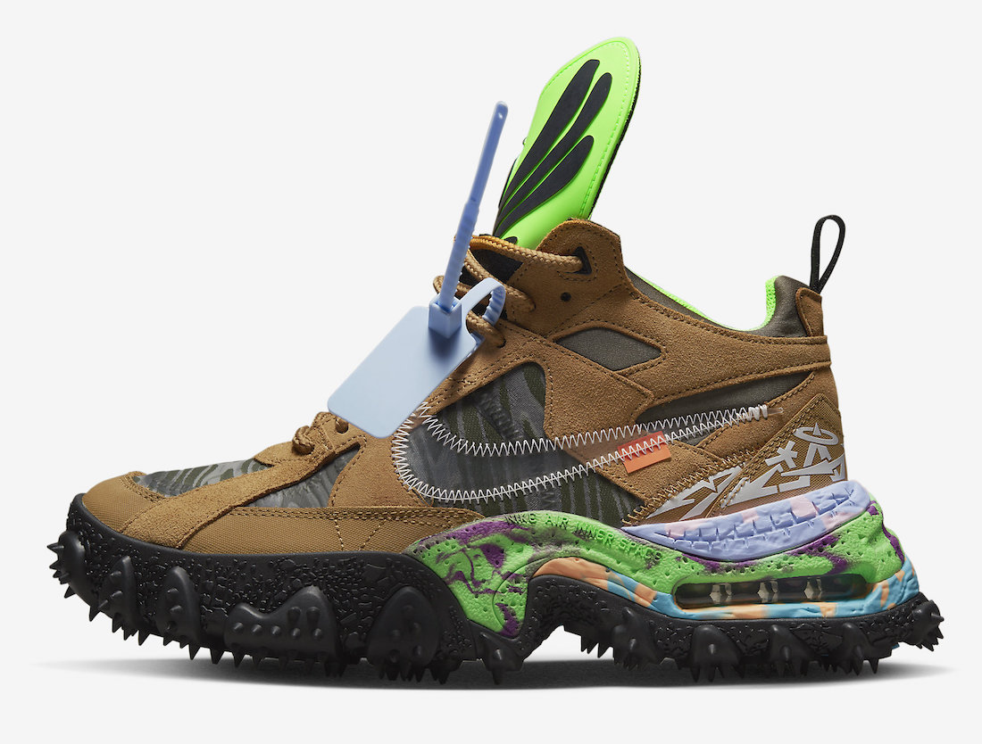 Off-White Nike Air Terra Forma DQ1615-700 Release Date Lateral