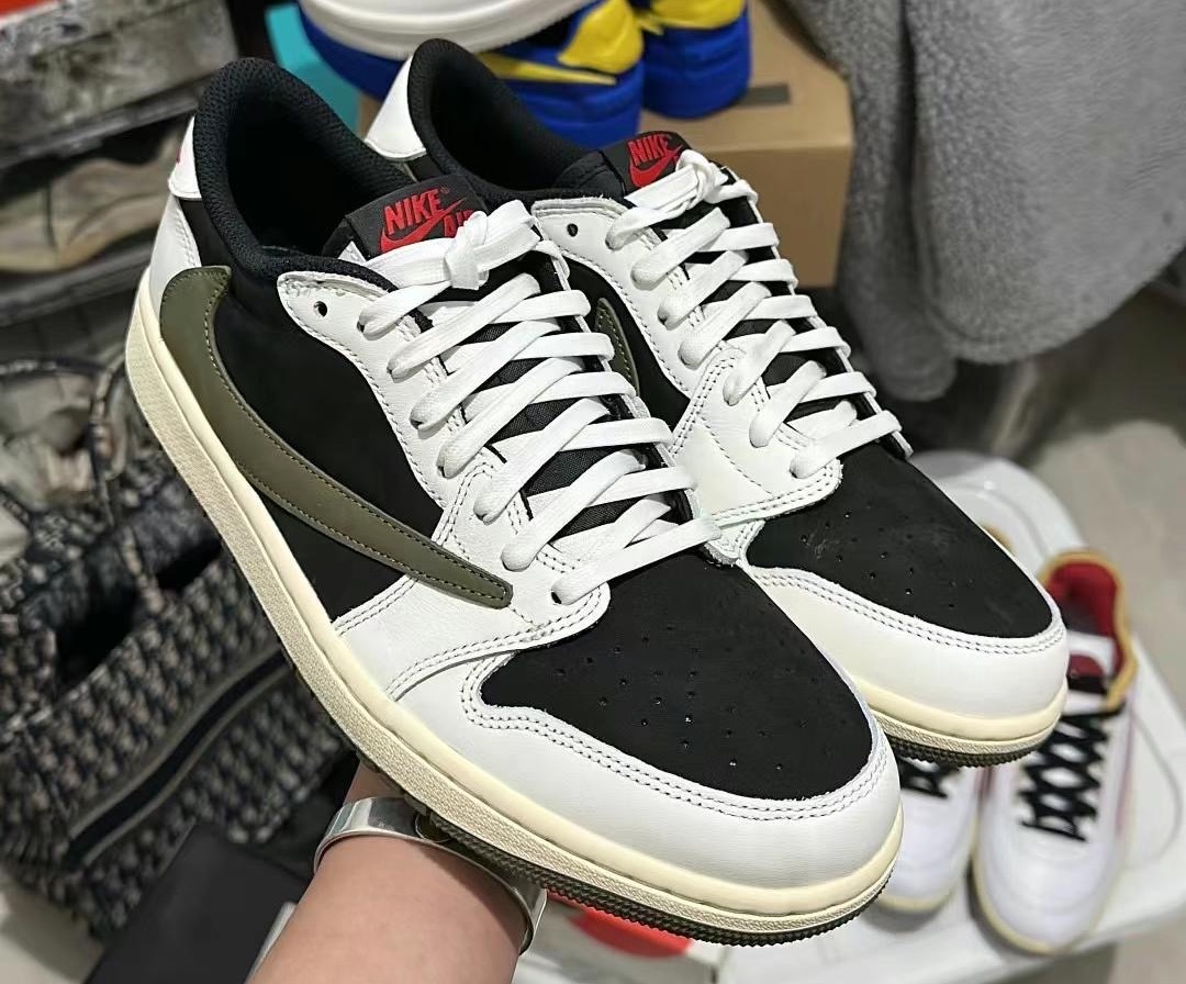 Travis Scott x Air Jordan 1 Low Olive Gets a release date