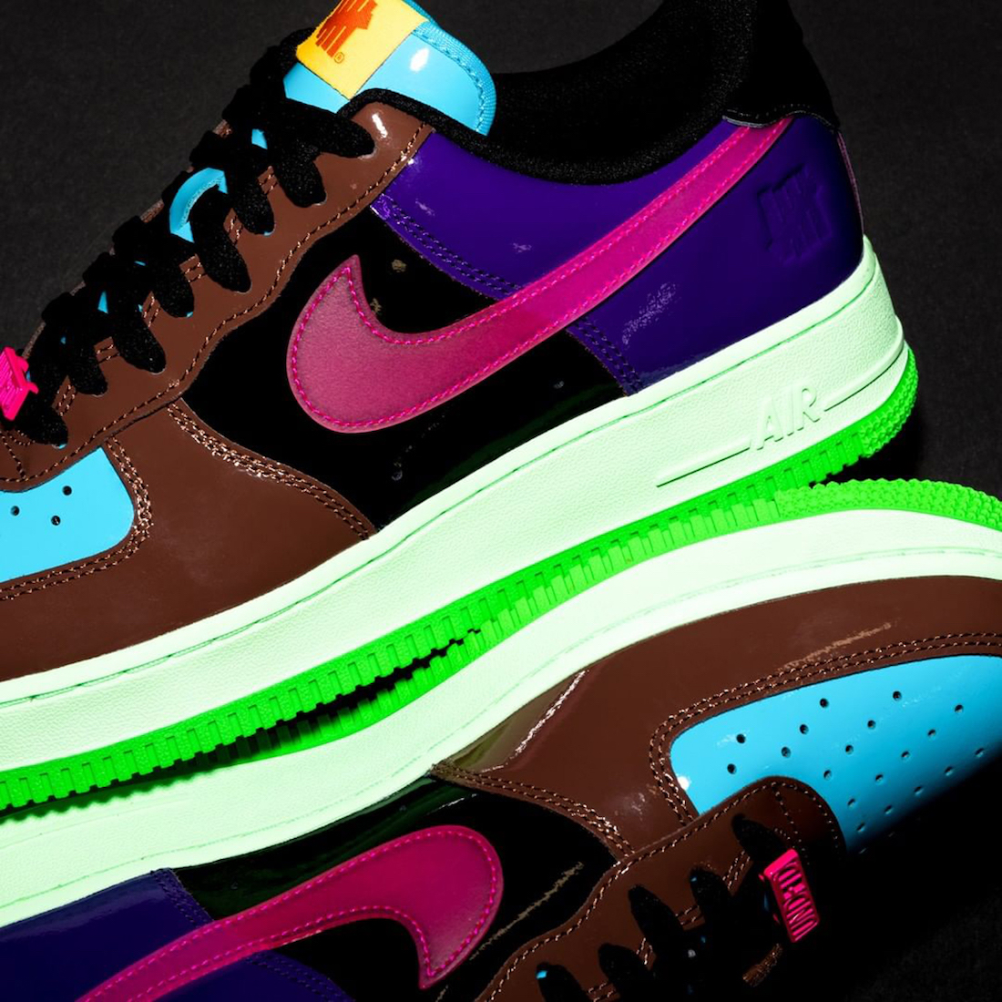 Undefeated Nike Air Force 1 Low Pink Prime Release Date