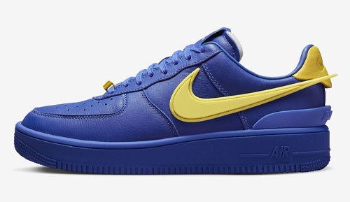 AMBUSH Nike Air Force 1 Game Royal official release dates 2022