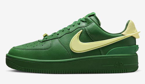 AMBUSH Nike Air Force 1 Pine Green official release dates 2022