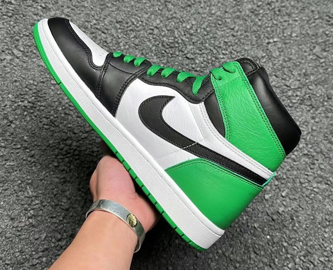 Air Jordan 1 High OG Lucky Green Celtics DZ5485-031 Release Date Medial