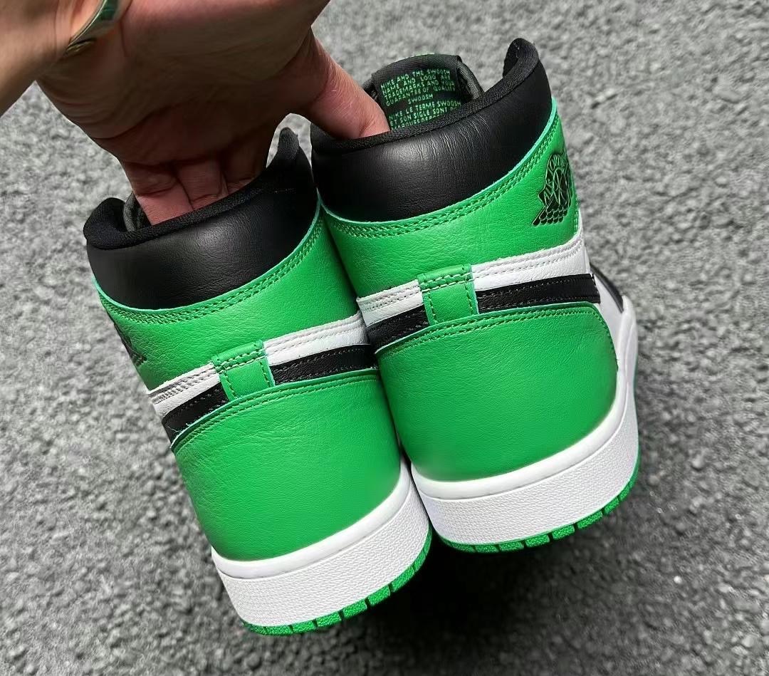 Air Jordan 1 High OG Lucky Green Celtics DZ5485-031 Release Date Heels