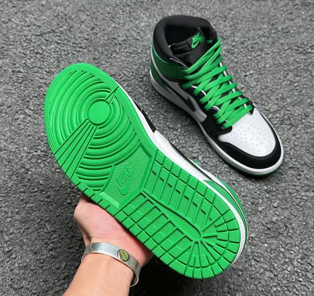 Air Jordan 1 High OG Lucky Green Celtics DZ5485-031 Release Date Outsole