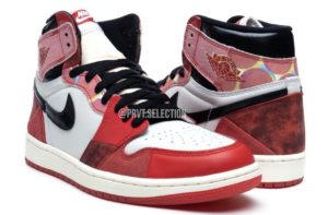 Air Jordan 1 Spider-man: Across The Spider-verse Dv1748-601 Release 