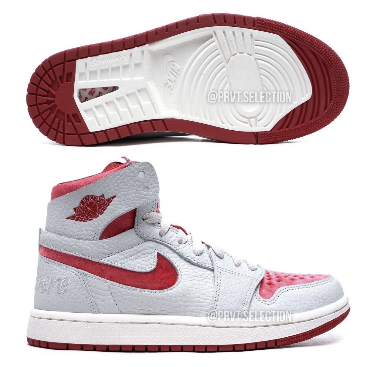 Air Jordan 1 High Zoom CMFT 2 Valentines Day Release Date Lateral