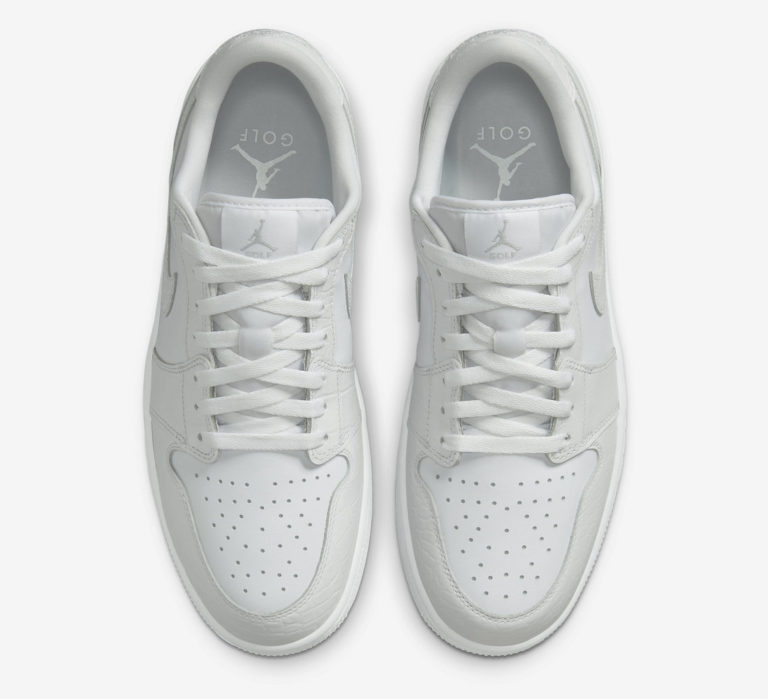 Air Jordan 1 Low Golf White Croc DD9315-110 Release Date | SBD