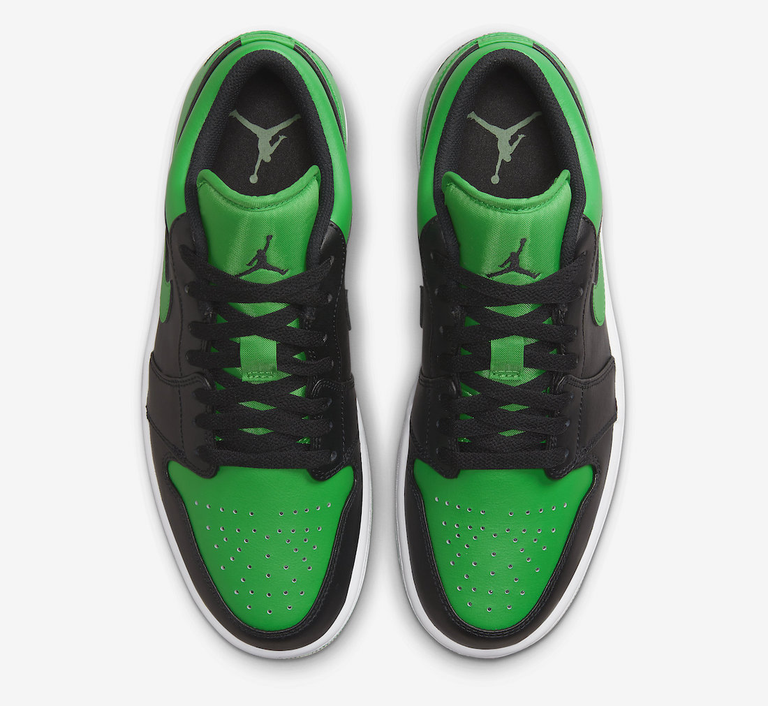 Air Jordan 1 Low Lucky Green 553558-065 Release Date Top