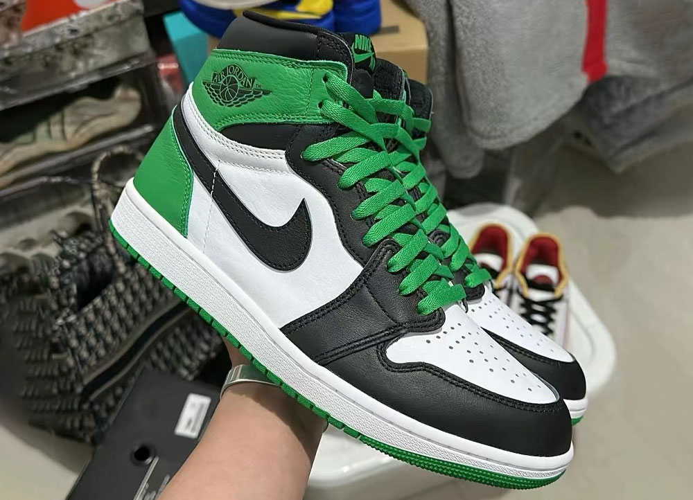 high lucky green jordan 1