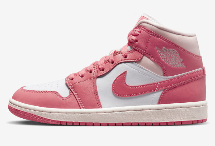 Air Jordan 1 Mid Strawberries and Cream BQ6472-186 | SBD