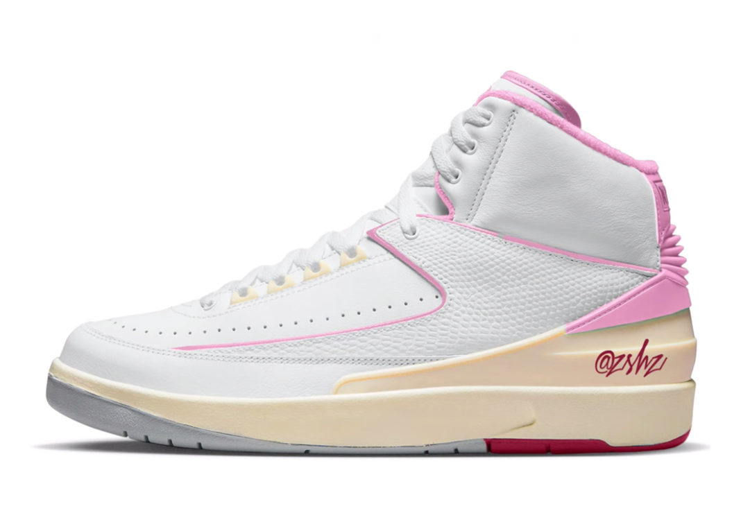 New pink and white jordans 2019 hotsell