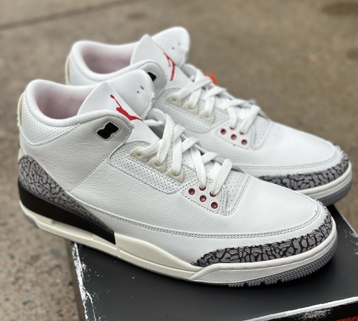 Air Jordan 3 White Cement Reimagined DN3707-100 Release Date | SBD