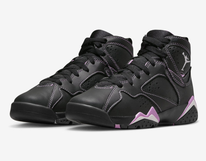 【名入れ無料】 Air-Jordan-7-GS-Barely-Grape- ブラックフライ