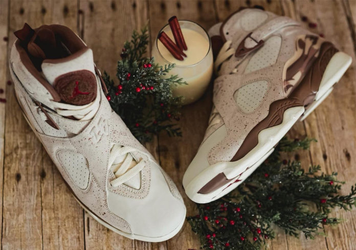 Air Jordan 8 Eight-Nog Sample Eggnog