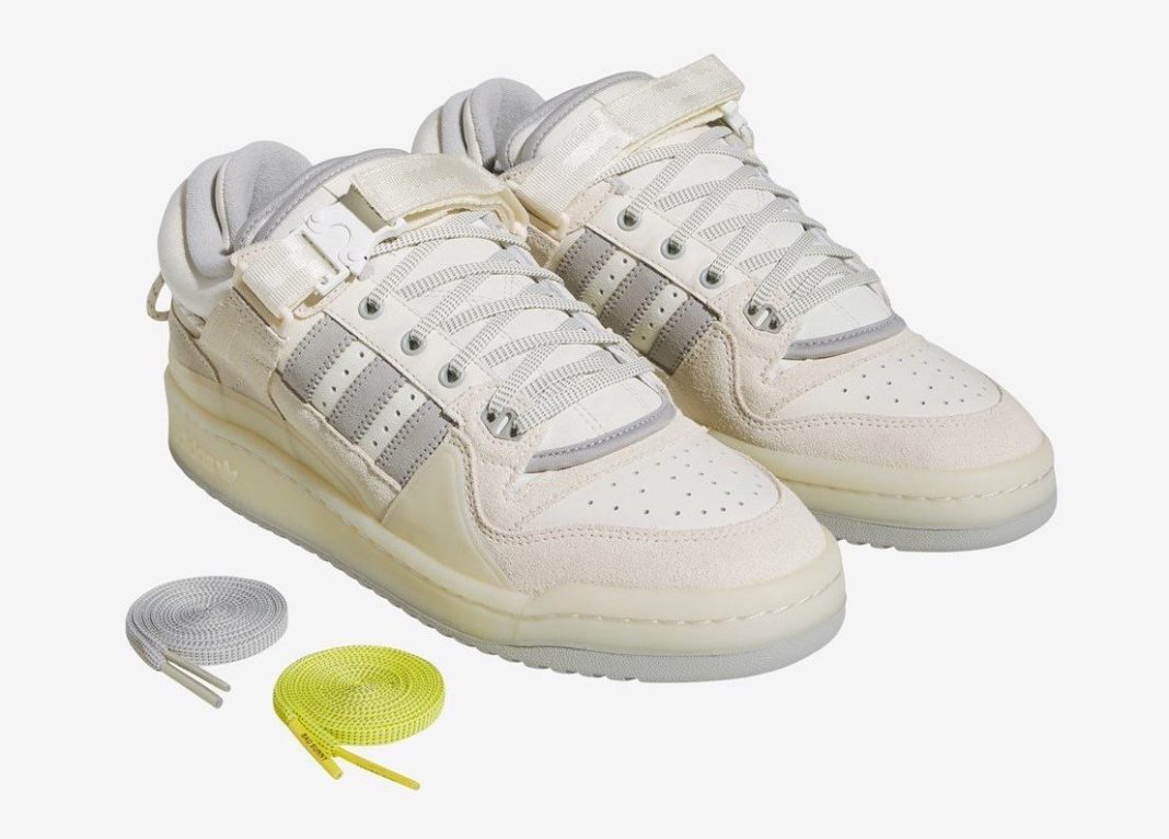 Bad Bunny adidas Forum Low White HQ2153 Release Date