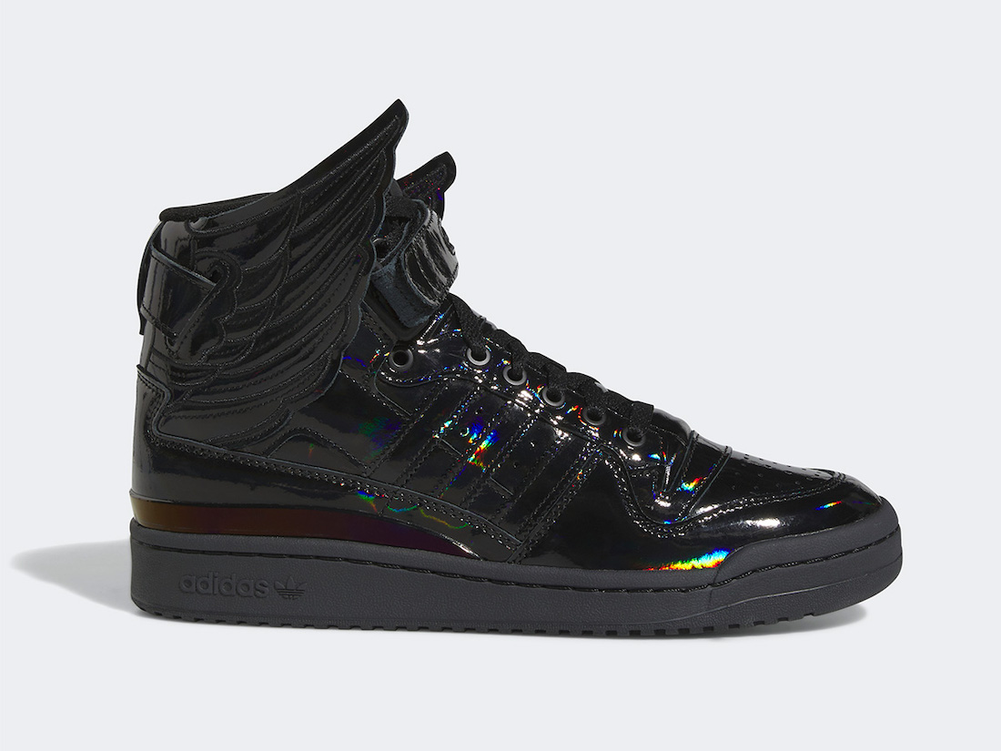 Jeremy Scott Part of the adidas x Disney collection Wings 4.0 Opal Black IE6862 Release Date Lateral