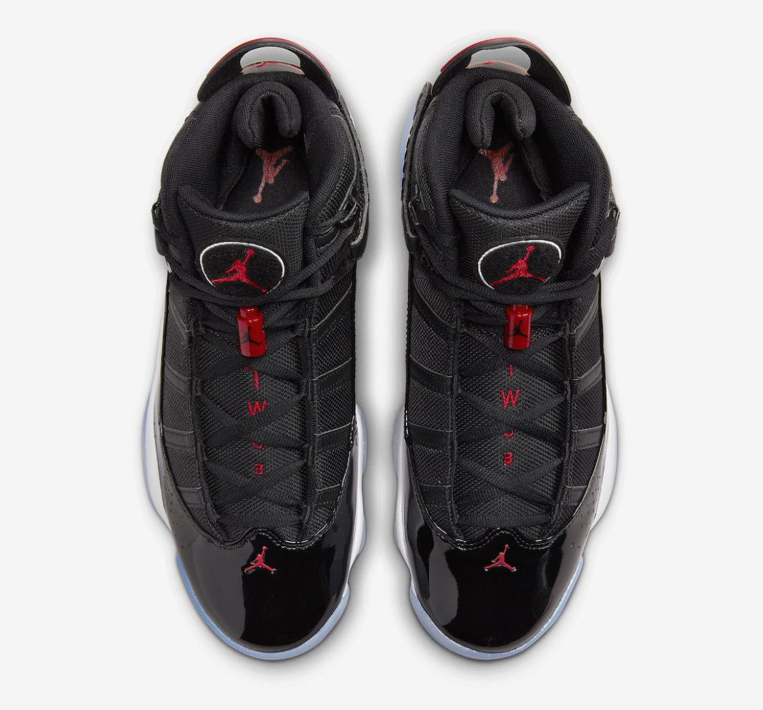 Jordan 6 Rings Black Red 322992-064 Release Date | SBD