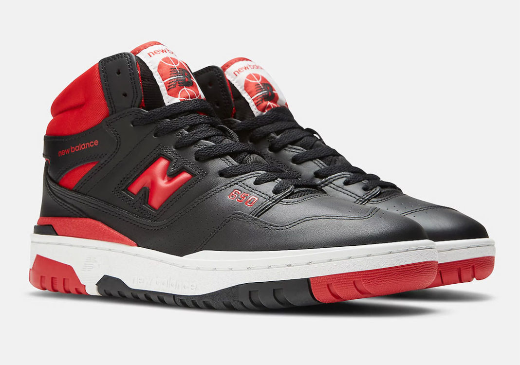New Balance 650 Bred Black Red White BB650RBR Release Date