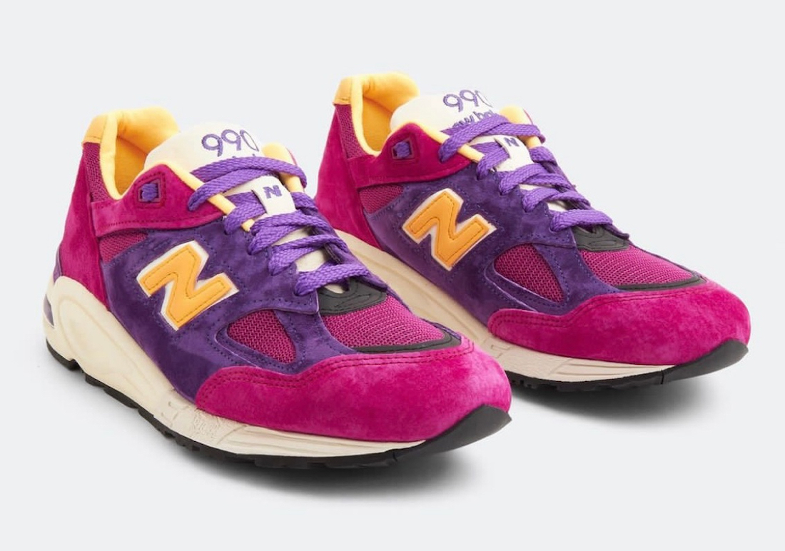 New Balance 990v2 Made in USA Pink Purple M990PY2 Release Date