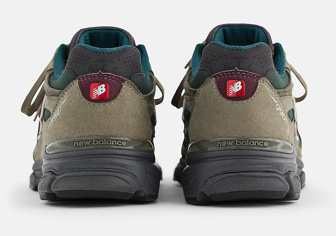 New Balance 990v3 Made in USA Olive Green M990GP3 Release Date | SBD