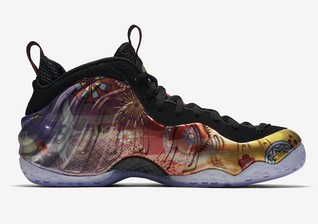 Nike Air Foamposite One CNY Chinese New Year AO7541-006 Medial