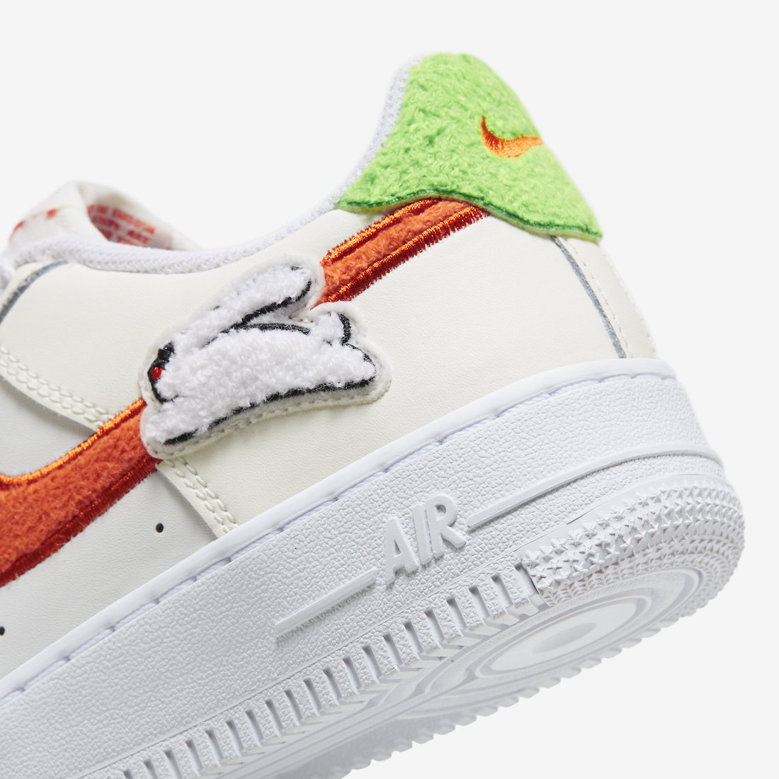 Nike Air Force 1 Low GS Year of the Rabbit D9912-181 Release Date Rear
